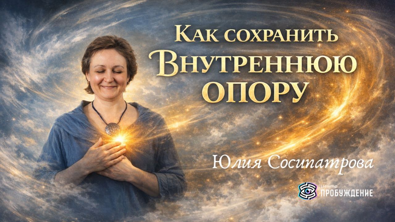 Разговор о том, как сохранить внутреннюю опору. Юлия Сосипатрова