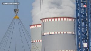 На ЛАЭС установили новый ярус защитной оболочки реактора энергоблока