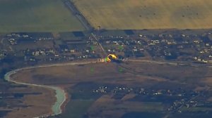 Появились кадры подрыва моста в Запорожской области, который использовался ВСУ.