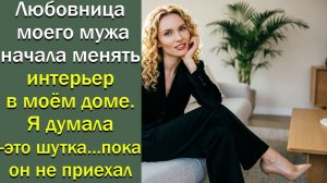 Любовница моего мужа начала менять интерьер в моём доме. Я думала, что это шутка, пока он не приехал