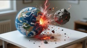 МЕТЕОРИТЫ ВЗРЫВАЮТ ПЛАНЕТЫ. ПРОВЕРКА ПРОЧНОСТИ.