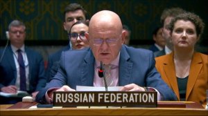 Выступление В.А.Небензи перед голосованием по российскому проекту резолюции СБ по Ближнему Востоку