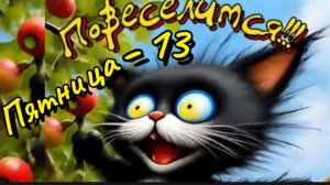 *** 13-е, ПЯТНИЦА. УДАЧНОГО ДНЯ! ***