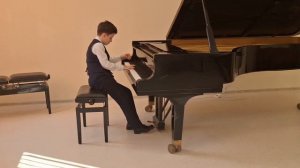 Ф. Лист  Юношеский этюд № 4  ре минор ,исполняет Андрианов Добрыня