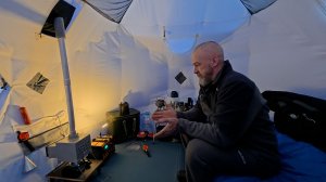 НАВЕРНО КРАЙНЯЯ НОЧЕВКА НА ЛЬДУ...