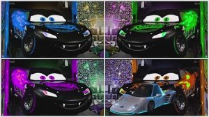 МУЛЬТИКИ: МОЛНИЯ МАККУИН танцует КОФФИН‑ДАНС в 4 ЦВЕТАХ под EDM! 🚗