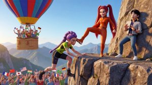 Руми становится чемпионкой по скалолазанию - KPOP Demon Hunters