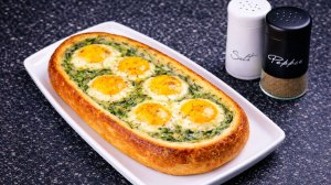 Хлеб с начинкой из яиц – это лучший завтрак в мире!