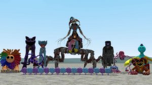 Поппи Плейтайм ВЫЖИВАНИЕ против МОНСТРОВ - Poppy Playtime Garry's Mod