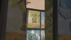 Обзор моей коллекции карточек по растениям против зомби 2.