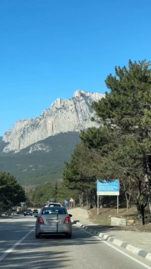 Дорогами Крыма сегодня 12.03.2026 #крым #дороги #ялта