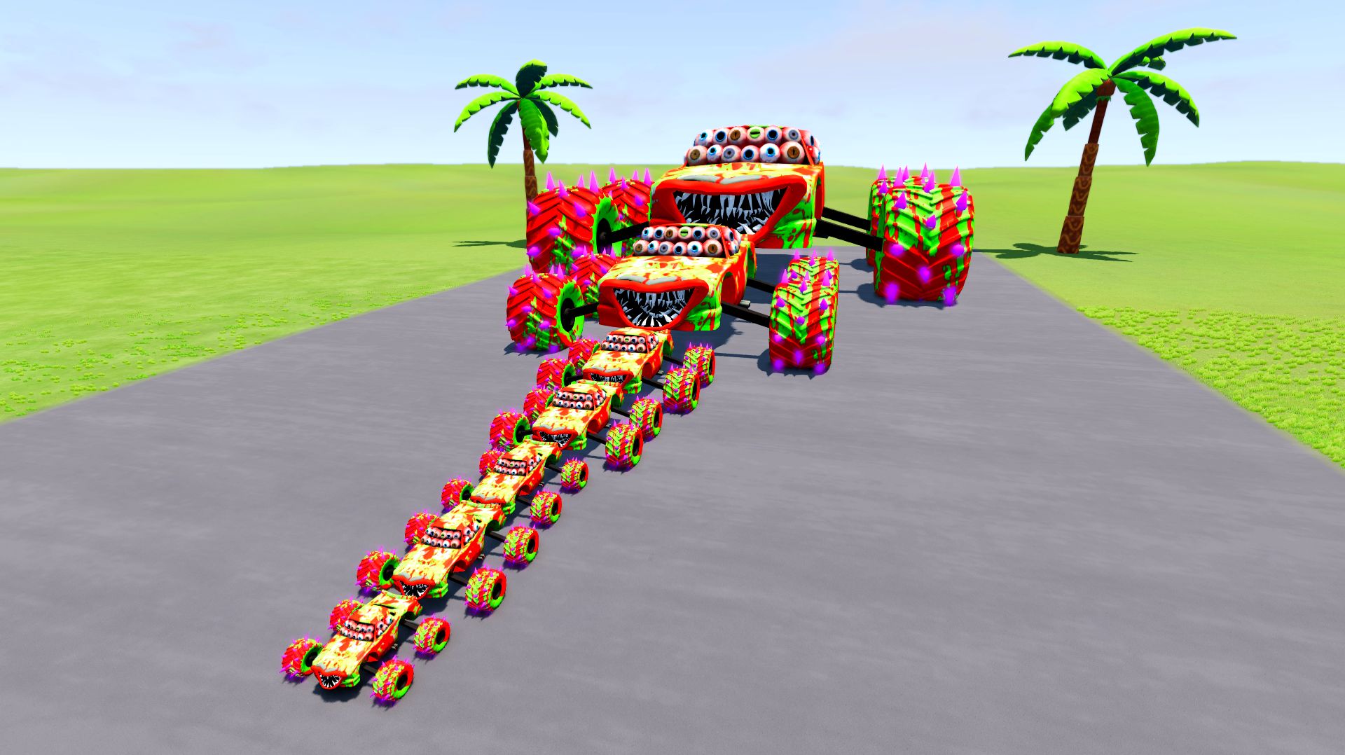 МУЛЬТИКИ ПРО МАШИНКИ БОЛЬШОЙ И МАЛЕНЬКИЙ МУТАНТ МАККУИН