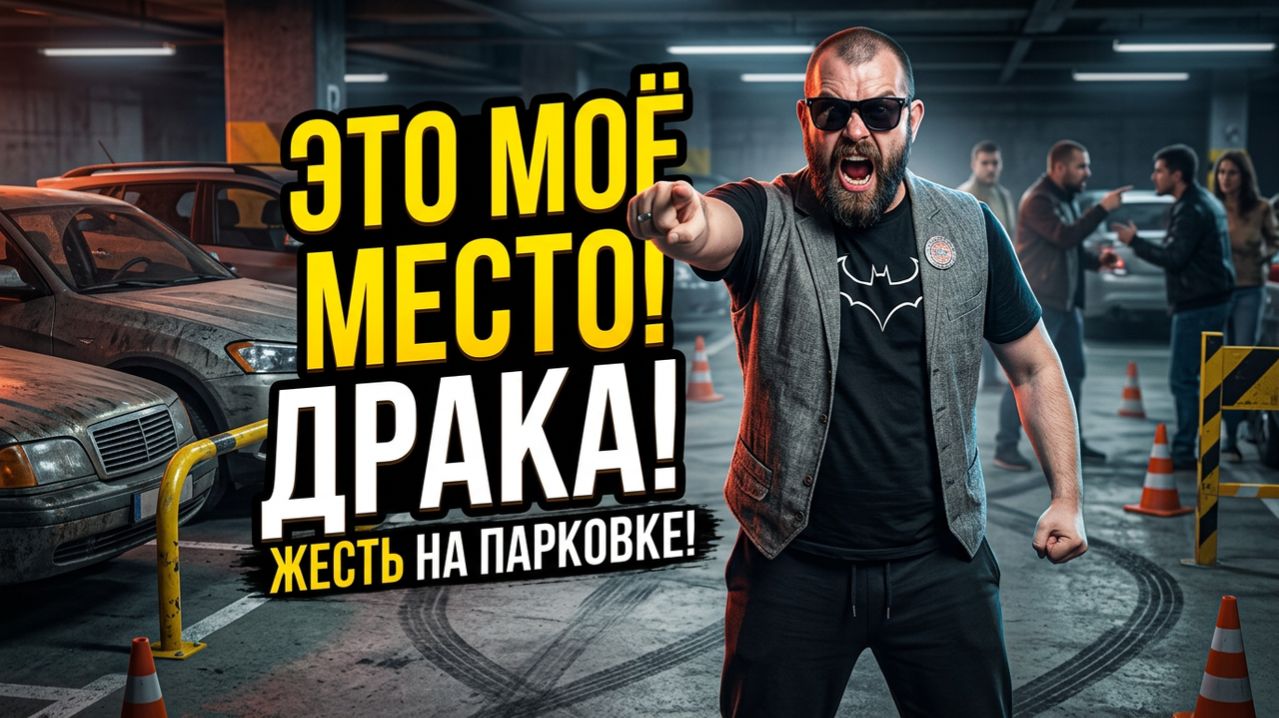 БИТВА ЗА ПАРКОВКУ: ЭТО МОЁ МЕСТО!!! ЖЕСТЬ НА ПАРКОВКЕ! Самые Вопиющие Скандалы, Драки и Вандализм!