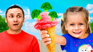 Вам нравится мороженое с Брокколи | Детские стишки и Песенки для детей+Детские сборники