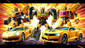 🔥 ТРИ БАМБЛБИ! Классические Трансформеры Деформируются 😱🤖🚗
