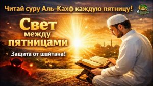 Читайте суру «Аль-Кахф» каждую пятницу - сунна, которая приносит свет между двумя пятницами