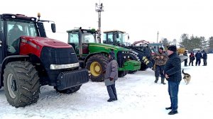 Техосмотр тракторов в 2026 году в СПК им Кирова Куюргазинского района РБ в селе Новомурапталово.