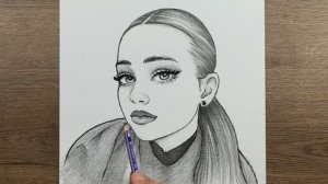 Как легко нарисовать красивую девушку карандашом просто, шаг за шагом