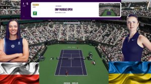 (2) 🇵🇱Ига Швентек - (9) 🇺🇦Элина Свитолина