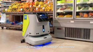 Клининговая компания Альфа Сервис о партнёрстве с SPI robotics и роботе уборщике Pudu CC1