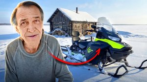 В гостях у отшельника, влог из деревни