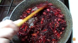 Борщ в афганском казане