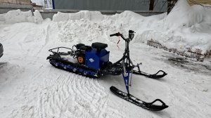 Мотобуксировщик Лидер-3 23 л.с. с мотоциклетным карбюратором