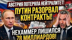 Австрия и энергетические контракты: обсуждаются возможные экономические последствия для страны