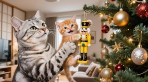 Особенная рождественская игрушка Рыжика и Муму 🎄