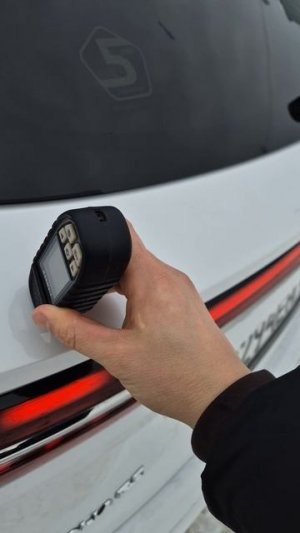 проверка толщиномером Geely Monjaro