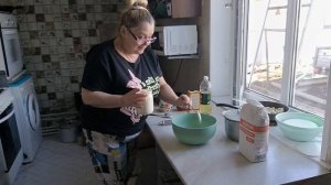 Пирог - заливной. Майонез на перепелиных яйцах