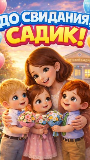 До Свидания Садик! - Мульт Песенка для выпускного в детском садике