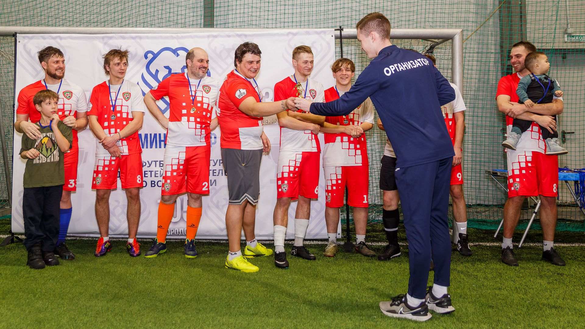 23.02.2026, г. Одинцово, турнир в честь Дня защитников Отечества. Награждение ФШ "Луч".