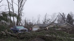 Сорванные крыши домов и двое погибших: сильнейший торнадо прокатился по нескольким штата в США