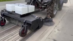 Щетка с бункером для тракторов МТЗ