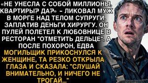 СУПРУГА ВОСКРЕСЛА ПРЯМО ПЕРЕД МОГИЛЬЩИКОМ И РАССКАЗАЛА ПРАВДУ, ОТ КОТОРОЙ МУЖУ НЕ СПАСТИСЬ...