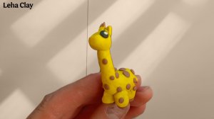 Как слепить Жирафа из пластилина / Жирафа из пластилина своими руками / Простая лепка Жирафа