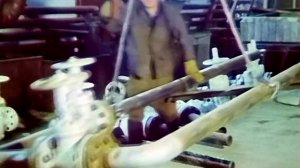 1987 год. Новый Уренгой. Подготовка труб для газопровода