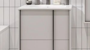 Тумба с раковиной АКВАТОН Ривьера 60 с раковиной Victoria-N