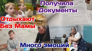 Джоки Джой без мамы/Получила документы/Много эмоций  Часть 2