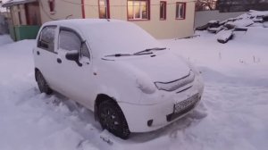 Как правильно завести машину на морозе при минусовой температуре? Отзыв владельца ДЭУ МАТИЗ!