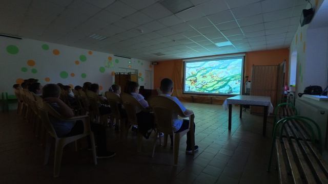 Парковое помещение.