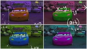 МАККУИН КОФФИН ДАНС: 4 Цвета 🚗 Танец в Тайлс Хоп | Lightning McQueen Coffin Dance #32