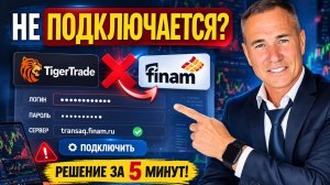 Пошаговая настройка терминала Tiger.com для Финам (Transaq) Без танцев с бубном