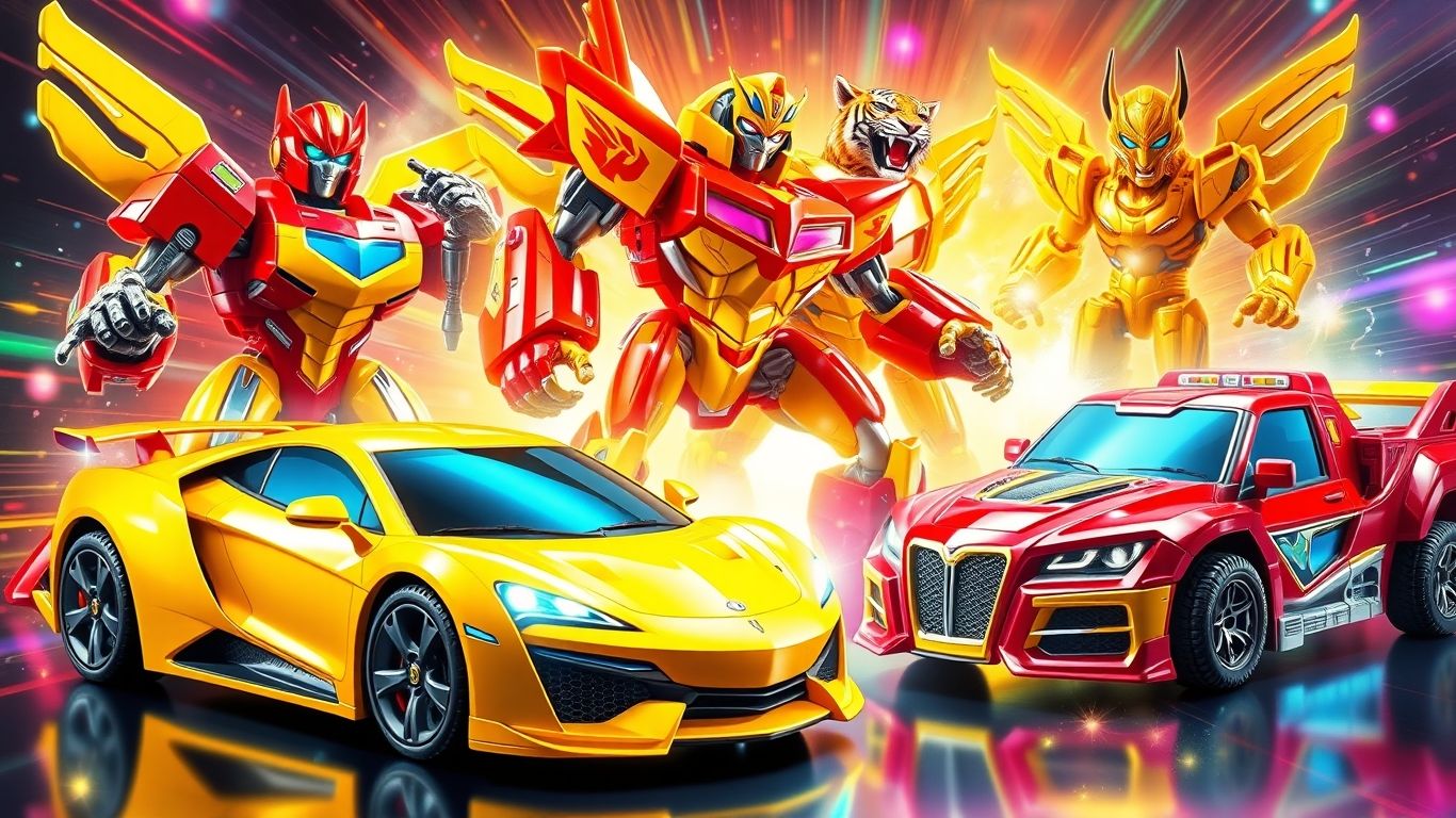 Крутейшая Сборка! Магические Авто Трансформируются в Воинов 🚙→🤖