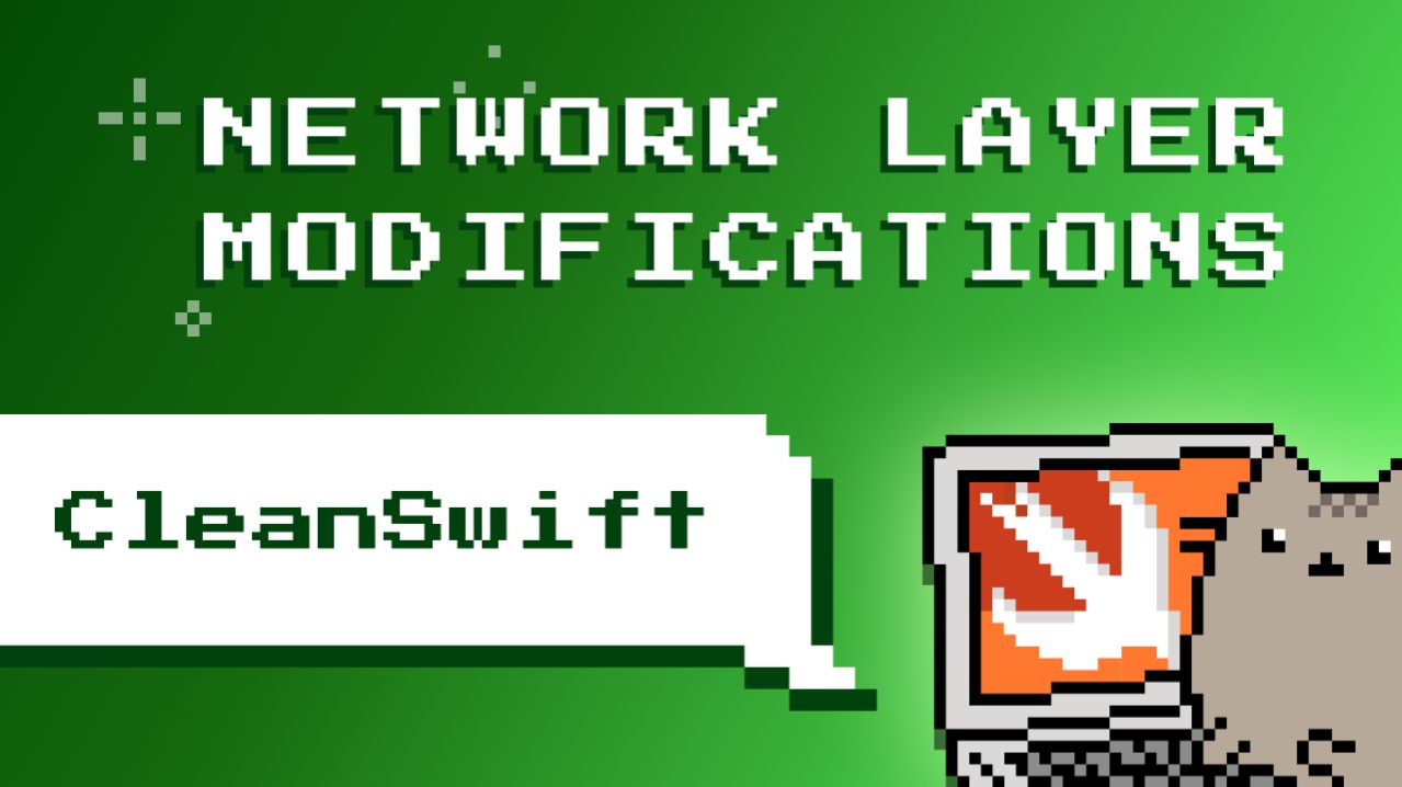 CleanSwift. Network Layer Add Action Request