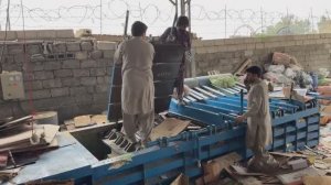 Переработка картона. Пакистан. Макулатура