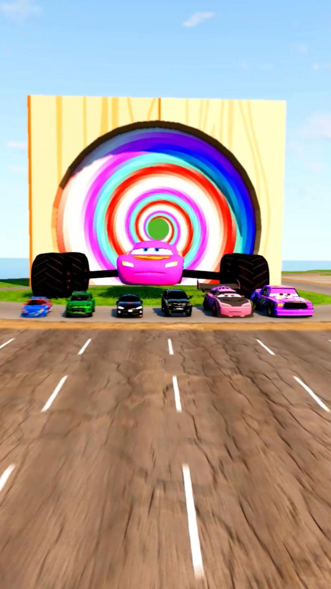 МУЛЬТИКИ ПРО МАШИНКИ МАККУИН ПРОТИВ ПОРТАЛА