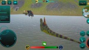 наказали коса-трайка в игре the cursed Dinosaur isle