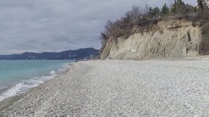 Агой.Пляж.Март